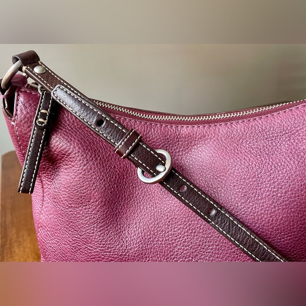‼️‼️SOLD‼️‼️Coach Y2K Chelsea Hobo Purple Silver - Picture 6 of 17